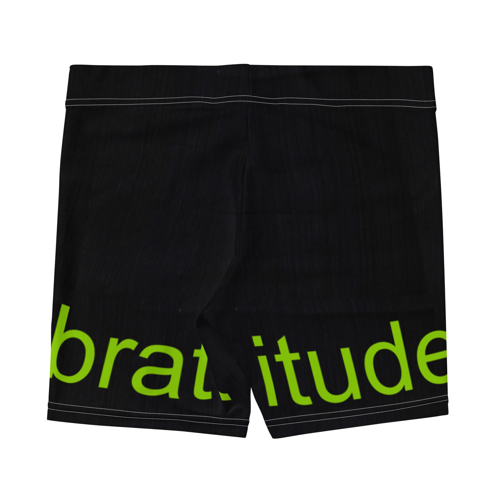 Brat Green Girls' Shorts. Black Gym Shorts. Lime Green Workout Shorts. WickedYo.